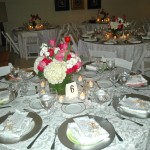 Wedding Dinner Table Setting